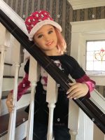 Poupée miniature réaliste Alice en TPE de 115 cm (Photos des clients)