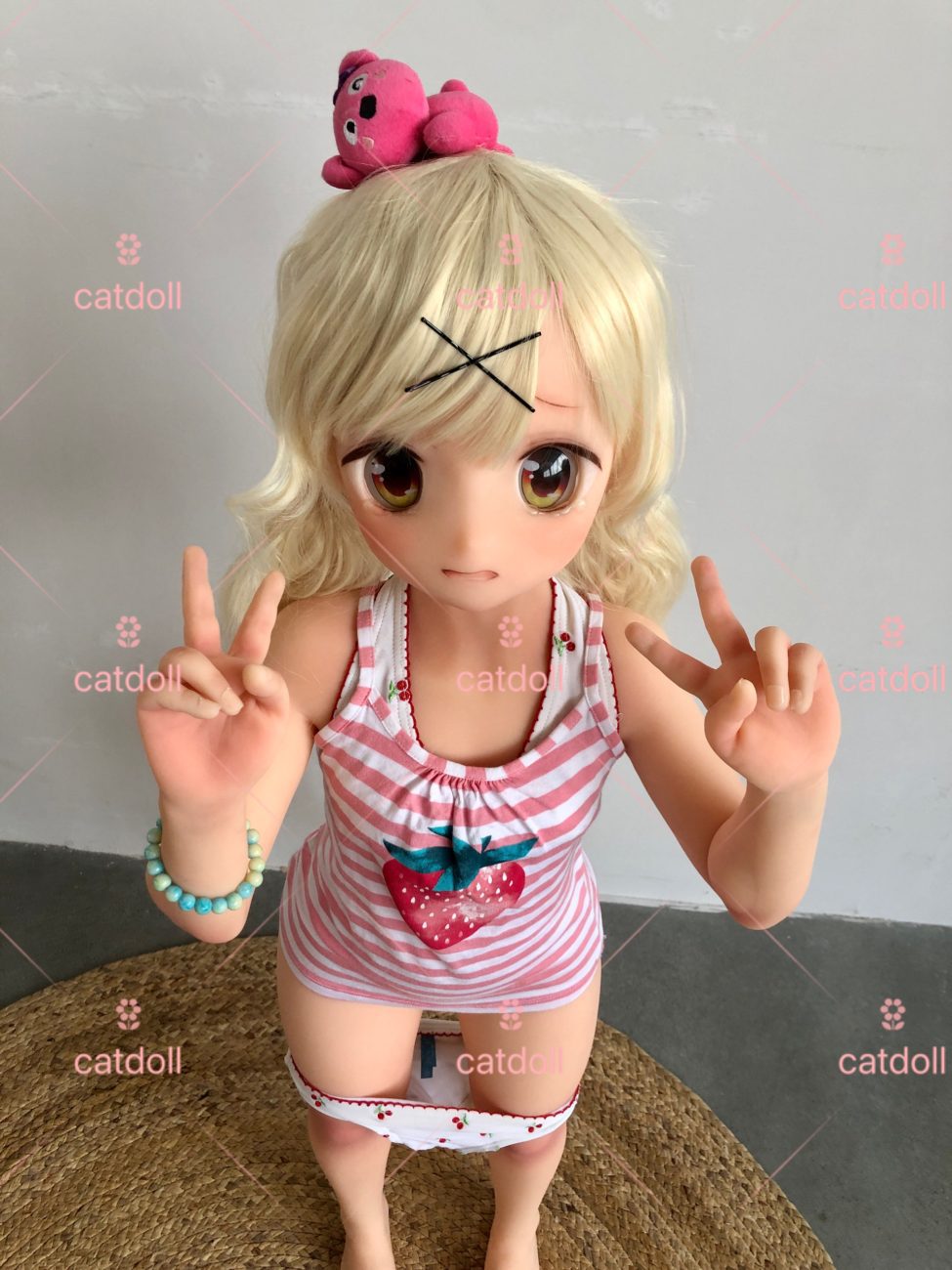 Poupée réaliste UTDOLLS 102 cm B04 en TPE avec tête d'anime