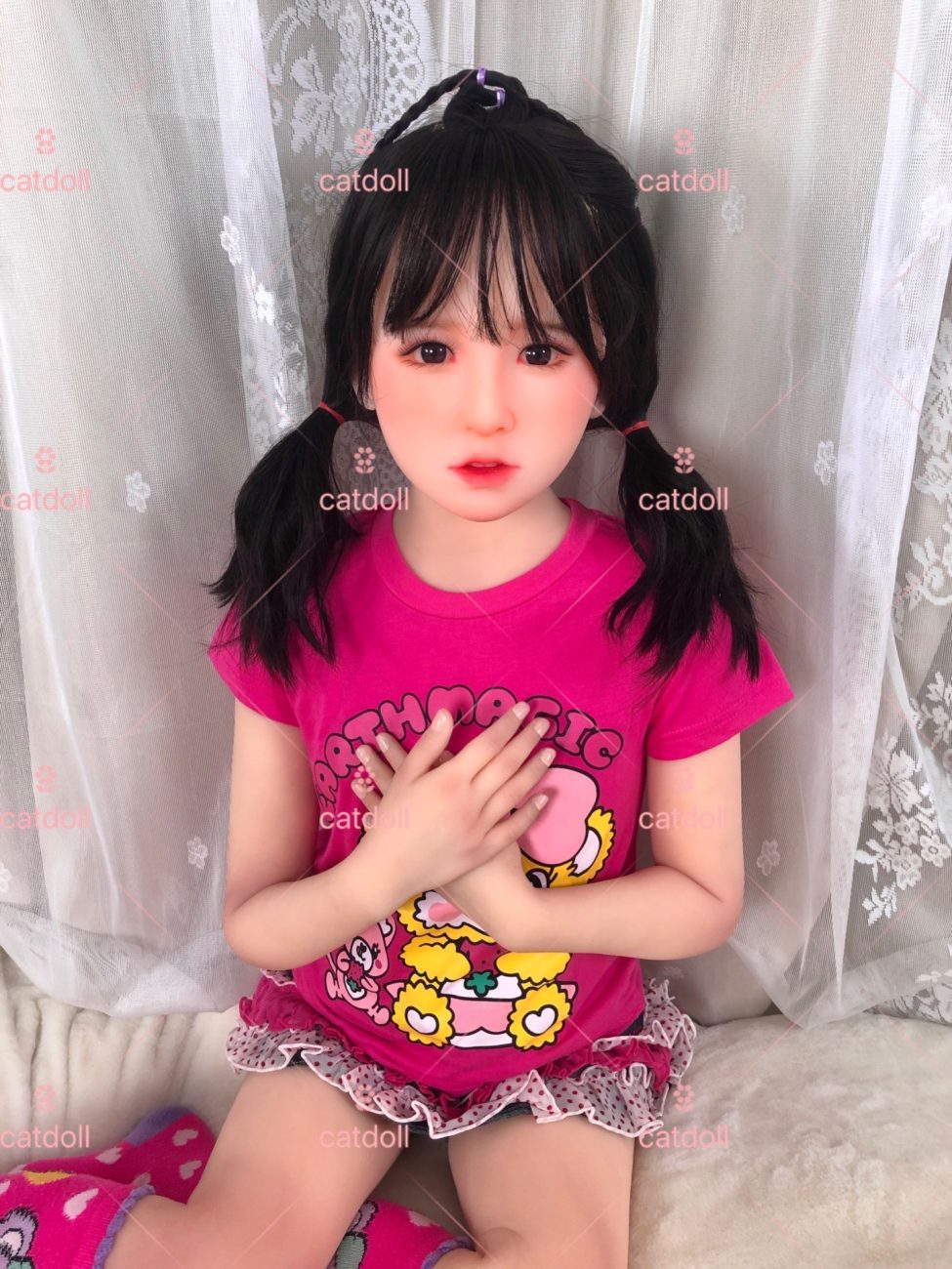 Poupée miniature réaliste UTDOLLS Chu en TPE de 123 cm – Image 2