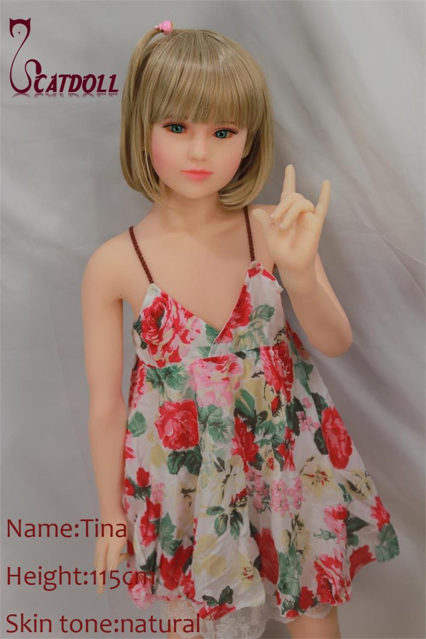 Poupée miniature réaliste Tina de 115 cm en TPE de UTDOLLS – Image 3