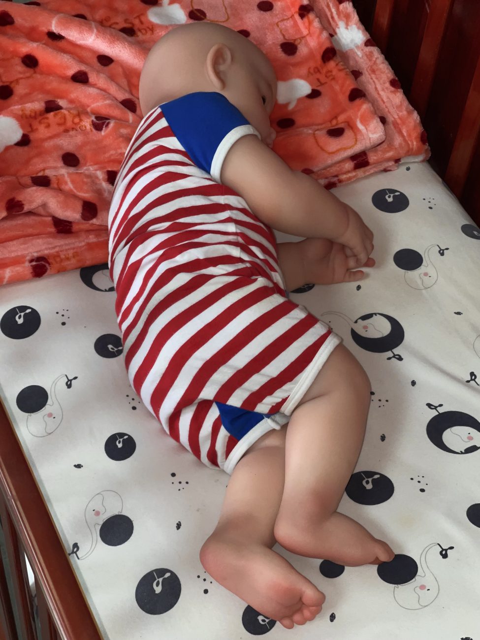 Poupée bébé garçon en silicone UTDOLLS 66 cm – Style nouveau-né réaliste – Image 3