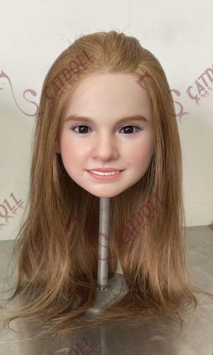 Tête hybride en silicone ambré UTDOLLS