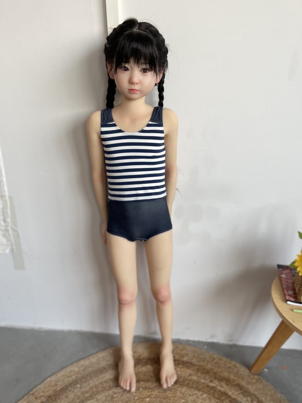 UTDOLLS Kiki 128 cm (corps en TPE avec tête en silicone rigide) – Image 6