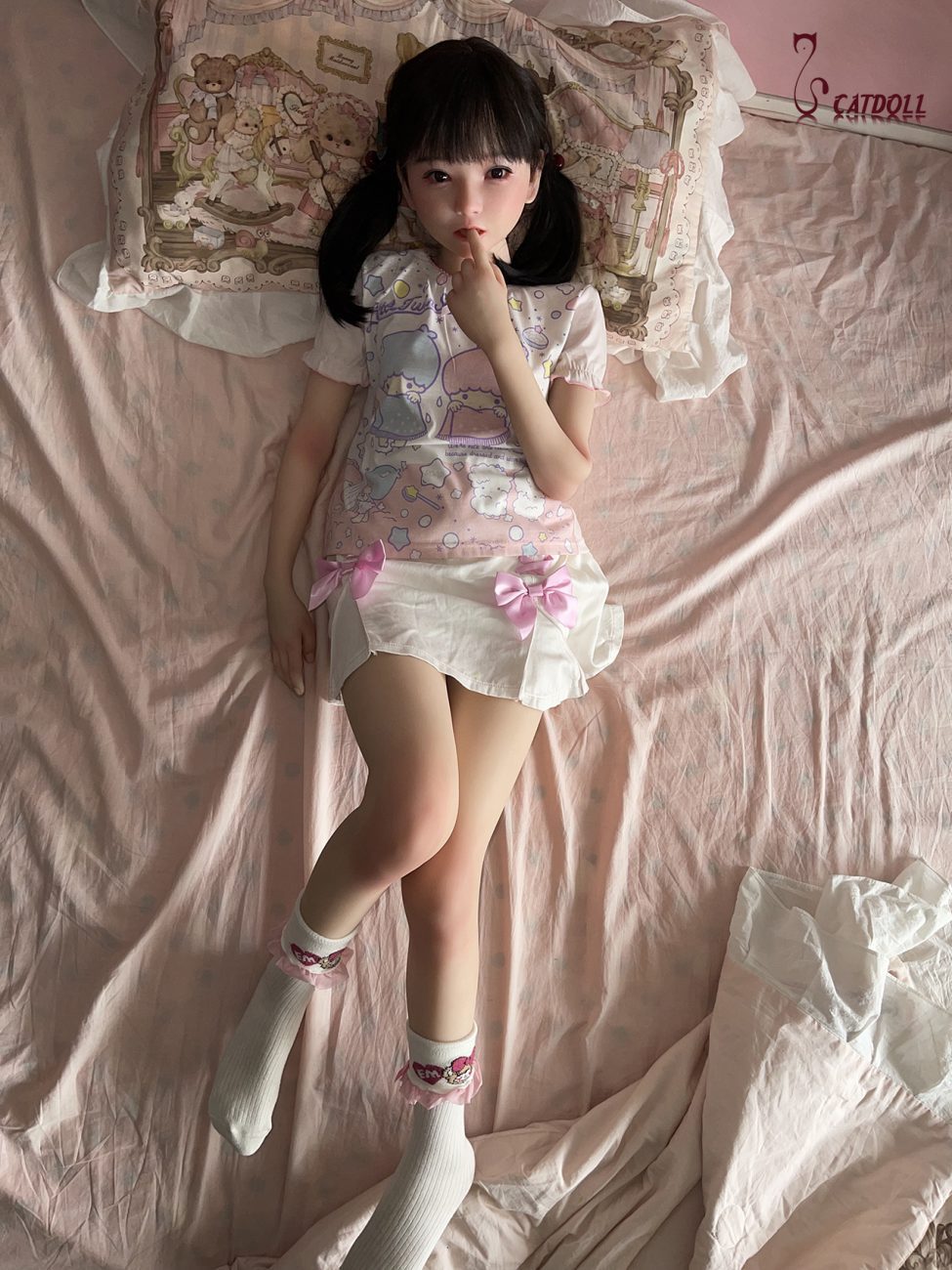 Yoyo UTDOLLS 138CM (corps en TPE avec tête en silicone souple) – Image 10