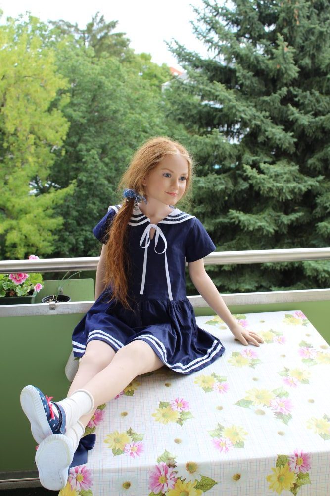 Photos des clients de la poupée UTDOLLS Alisa de 126 cm (corps en TPE + tête en silicone rigide) – Image 8