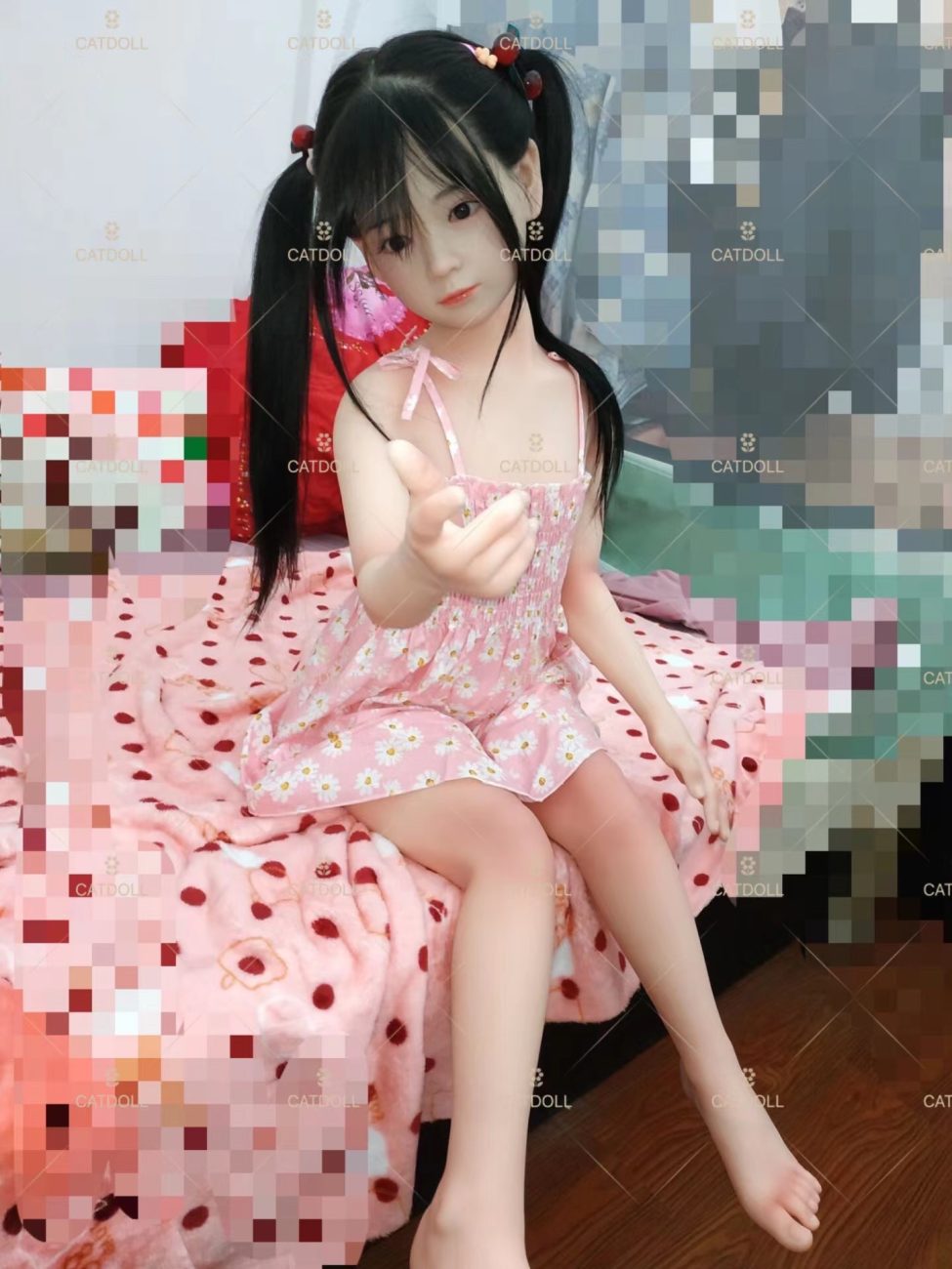 Poupée UTDOLLS 115CM Cici (corps en TPE avec tête en silicone rigide) – Image 7