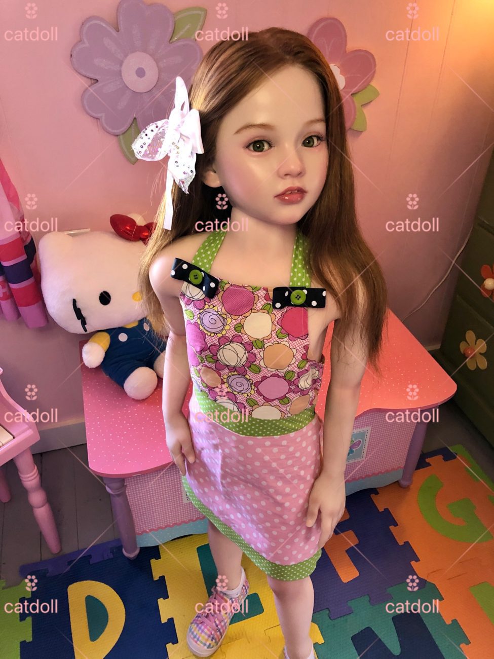 UTDOLLS Milana 115 cm (corps en TPE avec tête en silicone rigide) – Image 4