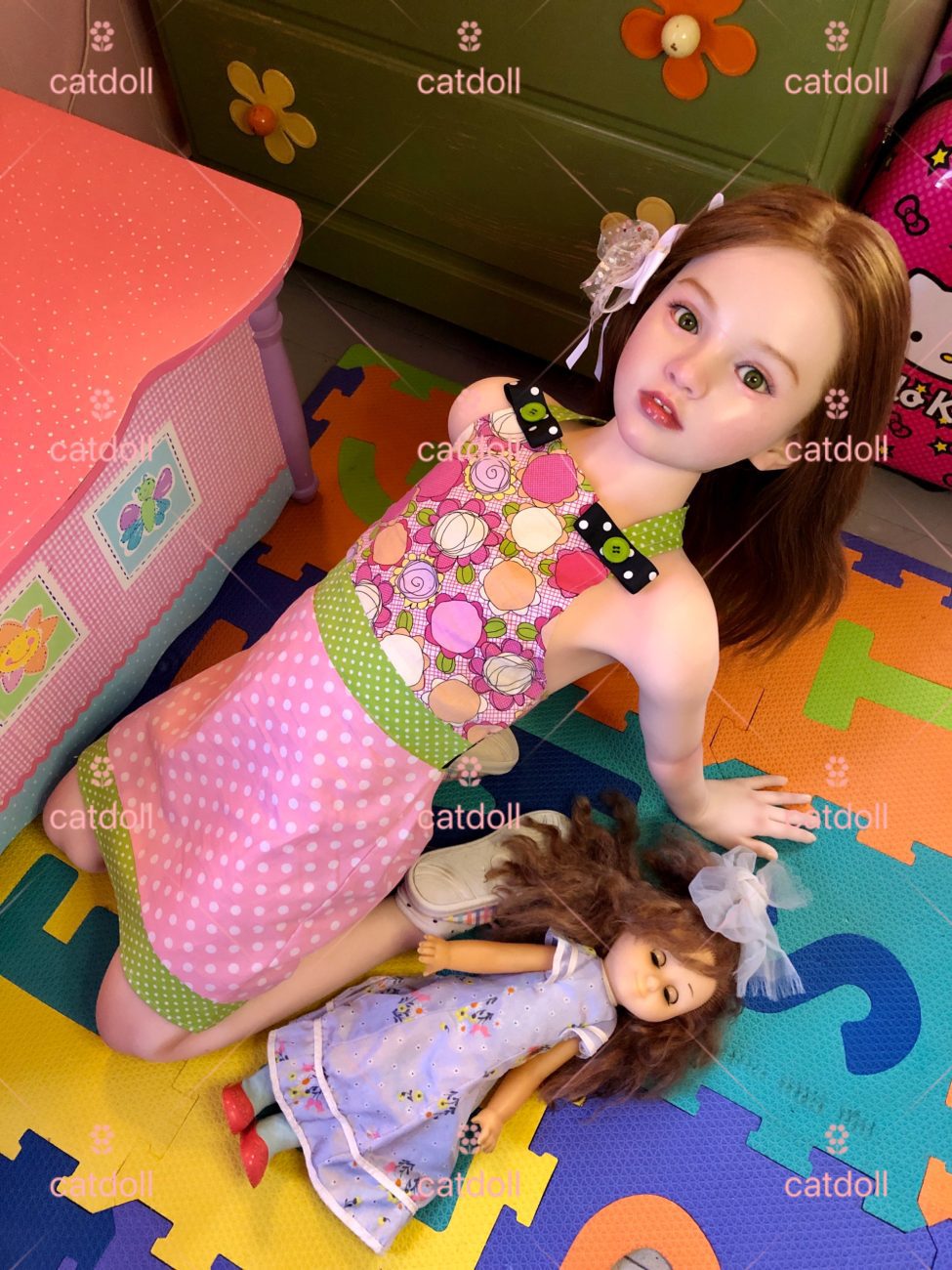 UTDOLLS Milana 115 cm (corps en TPE avec tête en silicone rigide) – Image 7