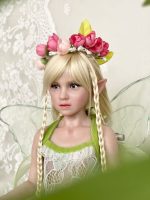 Poupée miniature réaliste en silicone Sasha de 60 cm (oreilles d'elfe) UTDOLLS