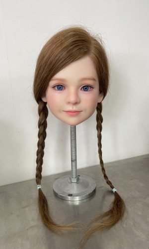 Tête en silicone dur Rosie de UTDOLLS